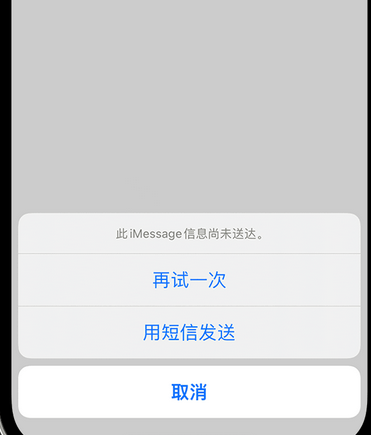 五指山apple维修iPhone上无法正常发送iMessage信息