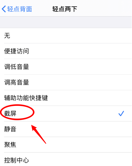 五指山苹果手机维修分享iPhone12如何启用双击截屏 